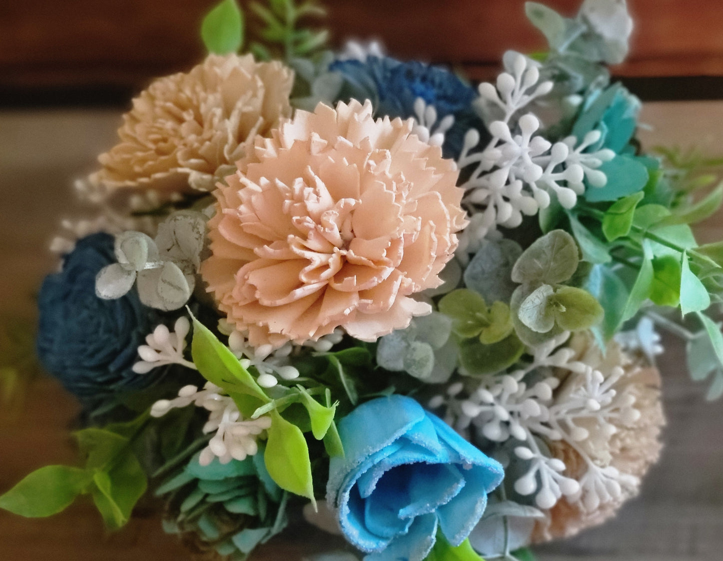 Blue Beachside Blooms